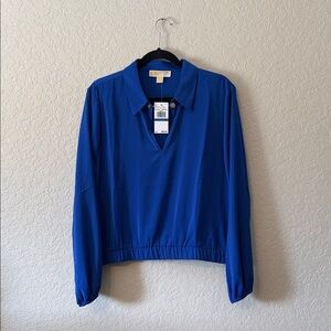 MK Michael Kors Blue Women's Top